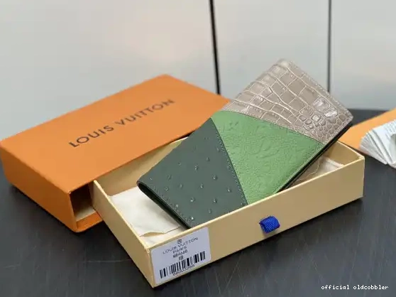 Official oldcobbler WALLET-10*19*2cm BRAZZA LOUIS VUITTON 0707